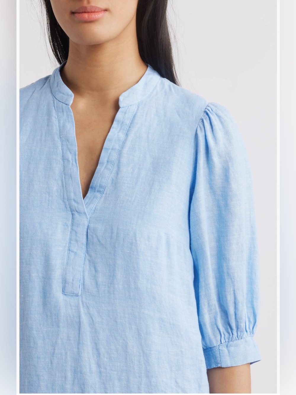 Lilly Pulitzer Mialeigh Linen Dress blue lagoon linen 16 nwot - Picture 3 of 12